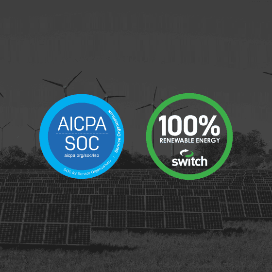 AICPA SOC and 100% Renewable Energy Business